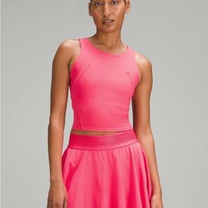 Lululemon  Wunder Train Recerback Tank Pink Tank Top LIPG Sz. 6